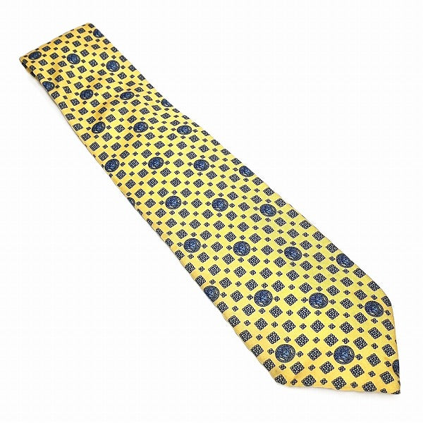 Versace Silk Medusa Icon Tie for Men in Great Condition