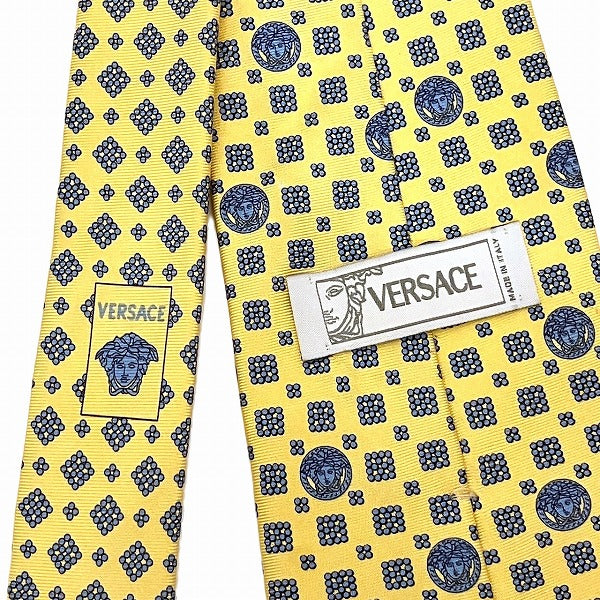 Versace Medusa Icon Silk Tie in Great Condition