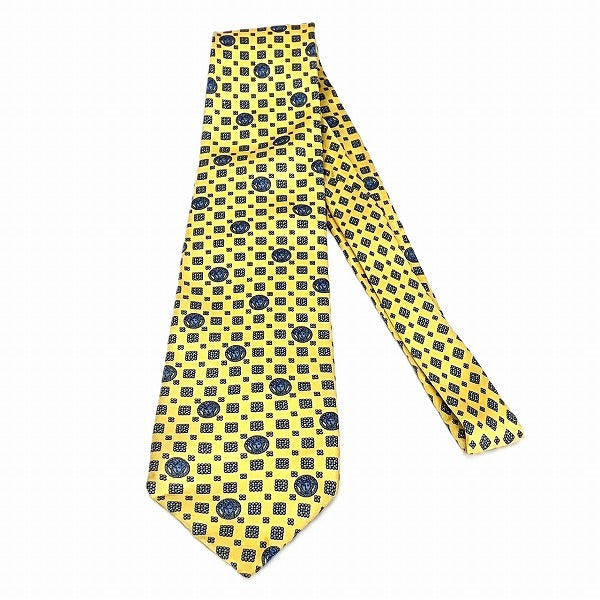 Versace Silk Medusa Icon Tie for Men in Great Condition