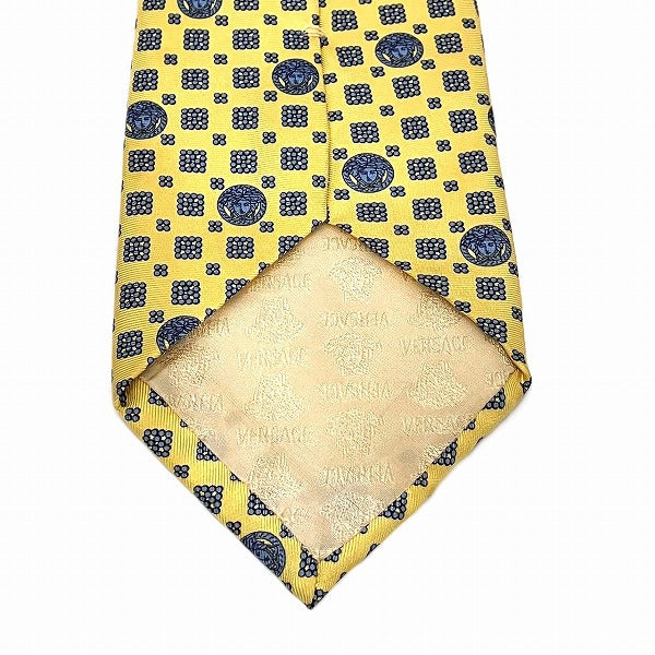 Versace Silk Medusa Icon Tie for Men in Great Condition