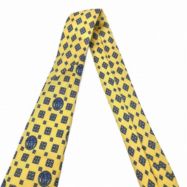 Versace Silk Medusa Icon Tie for Men in Great Condition