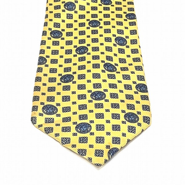 Versace Silk Medusa Icon Tie for Men in Great Condition