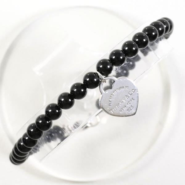 Tiffany & Co Silver Onyx Bracelet