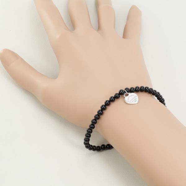 Tiffany & Co Silver Onyx Bracelet