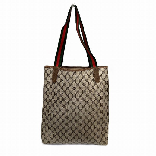 Gucci GG Supreme Old Gucci Sherry Line Tote Bag in Good Condition