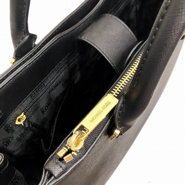 Michael Kors Black Leather Handbag for Women in Great Condition