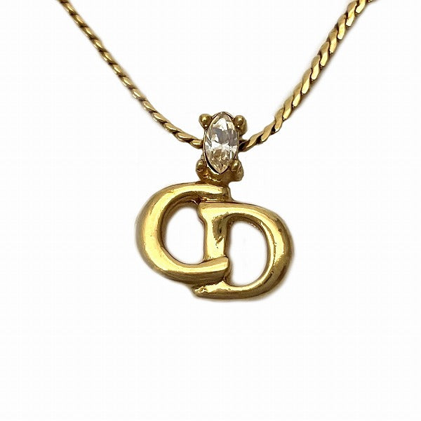 Dior GP CD Logo Necklace for Women in Good Condition