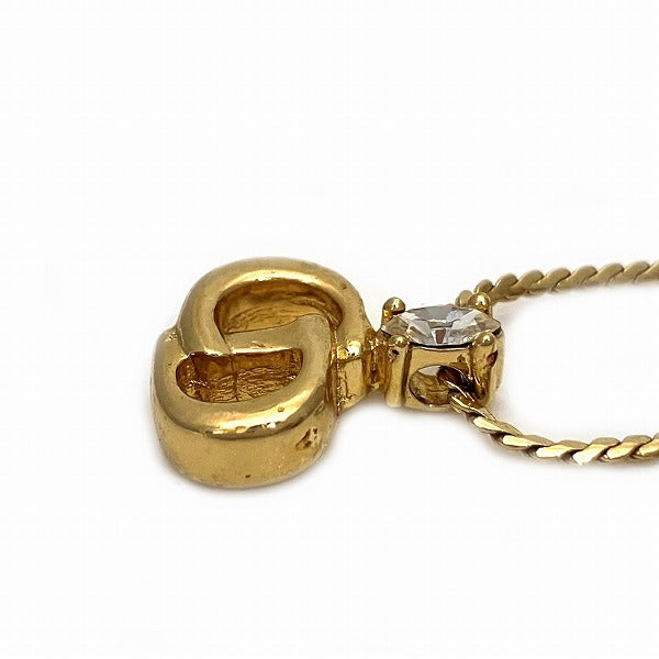 Dior GP CD Logo Necklace for Women in Good Condition