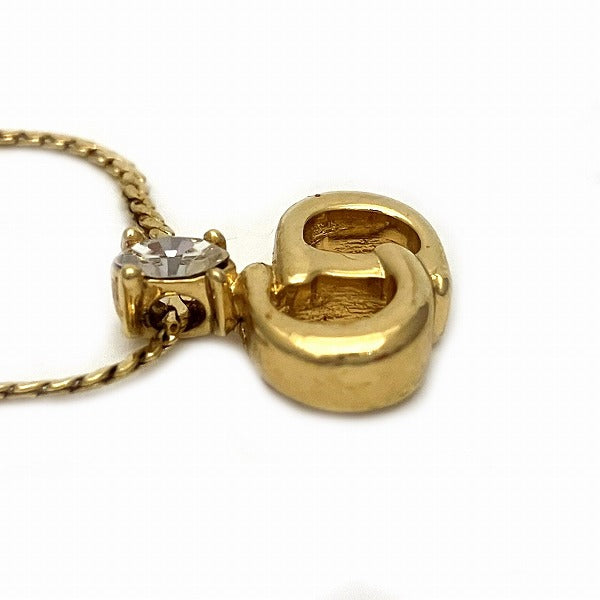 Dior GP CD Logo Necklace for Women in Good Condition