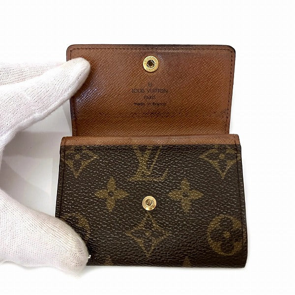 Louis Vuitton Monogram Coin Case M61930 in Fair Condition