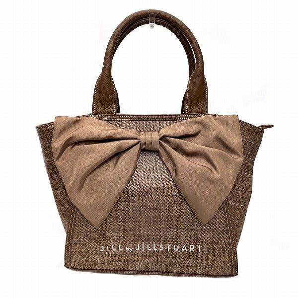 Jill Stuart Ribbon Motif Tote Handbag for Women in Good Condition