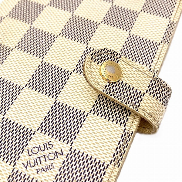 Louis Vuitton Damier Azur Agenda PM Notebook Cover R20706 in Good Condition