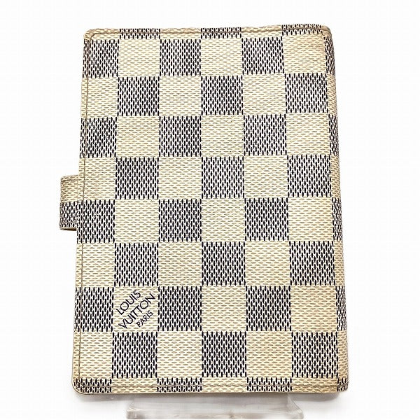 Louis Vuitton Damier Azur Agenda PM Notebook Cover R20706 in Good Condition