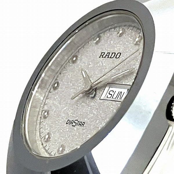 Rado Diastar Day-Date Quartz Men's Watch 114.0391.3 in Good Condition