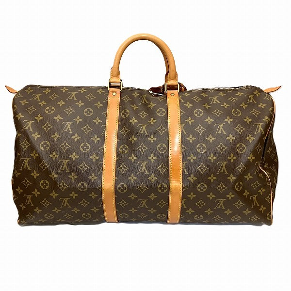 Louis Vuitton Monogram Keepall 55 Bag M41424 in Good Condition