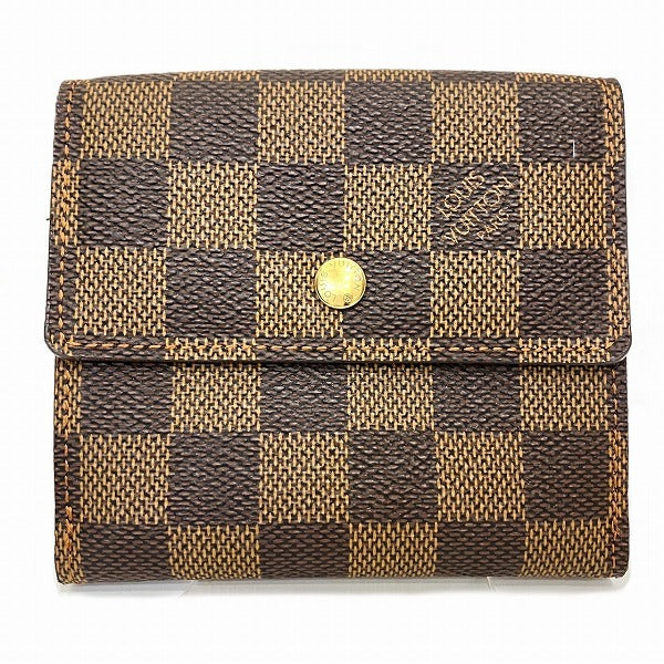 Louis Vuitton Damier Wallet N61652 in Great Condition