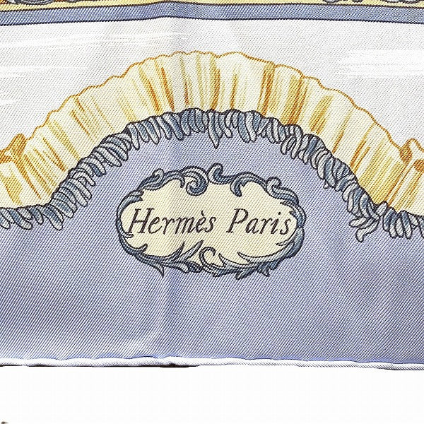 Hermes Silk Scarf Sled and Skate