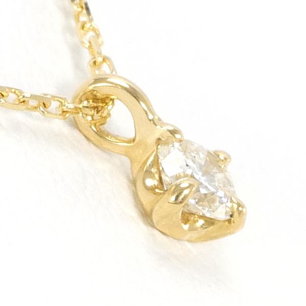 K18YG Yellow Gold Diamond Necklace