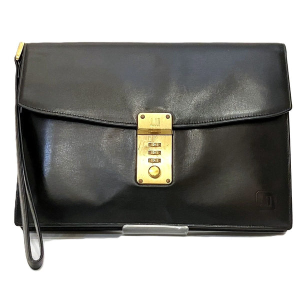 Dunhill Leather Clutch Bag