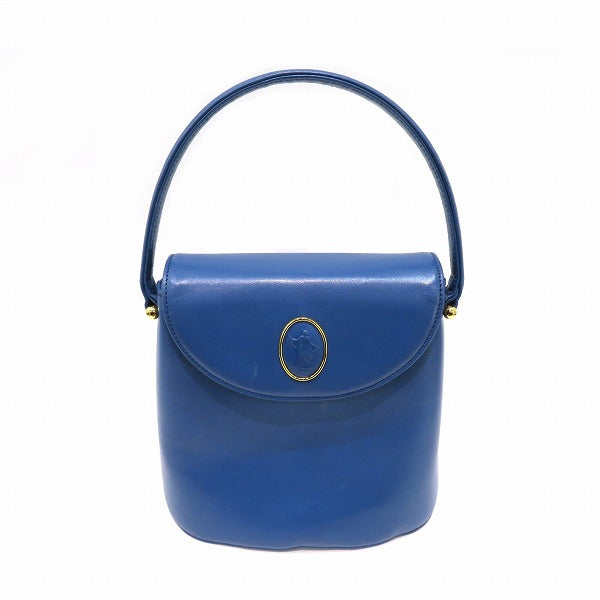 Wedgewood Blue Leather Handbag for Women in Good Condition