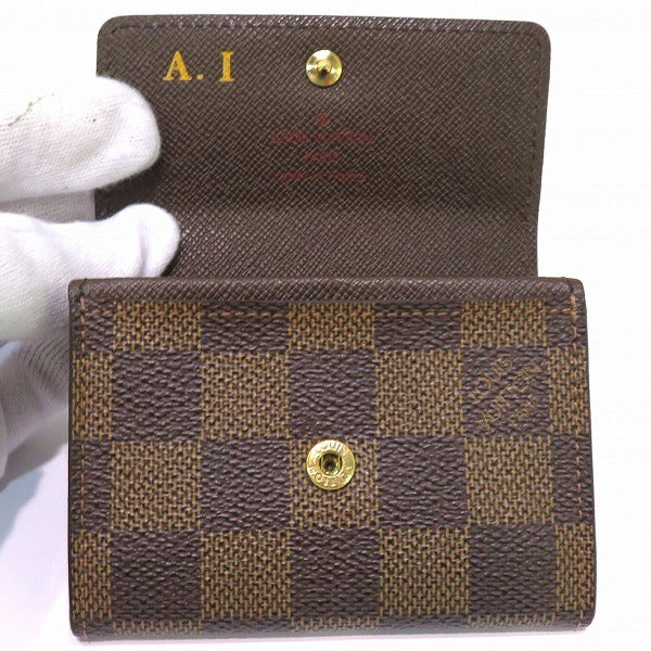 Louis Vuitton Damier Coin Case N61930 in Good Condition