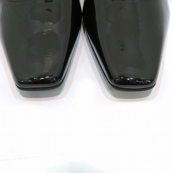 Oblate Patent Leather Pumps Shoes