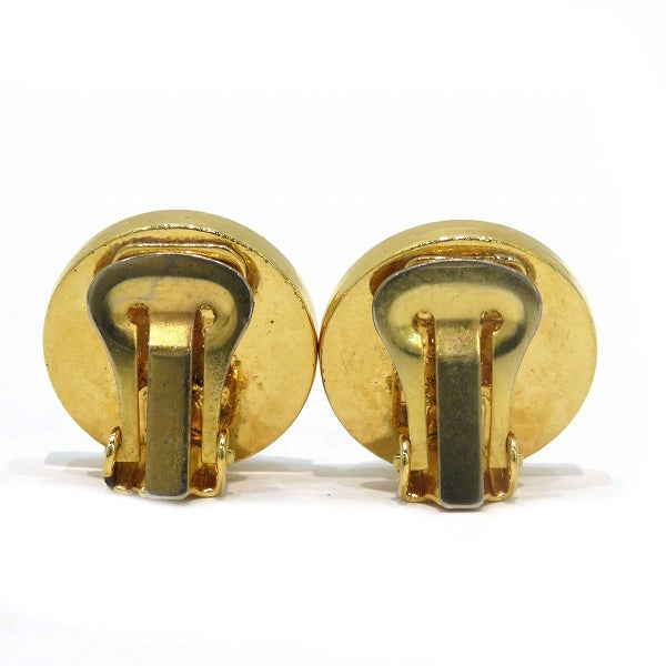 Versace Medusa Clip Earrings 1.8cm in Good Condition