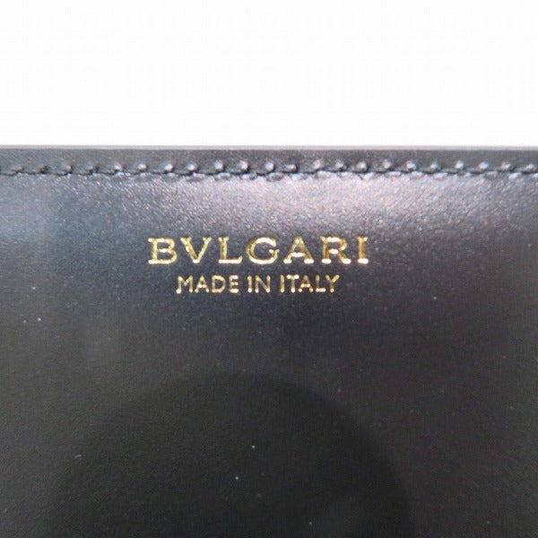 Bvlgari Karung Skin Long Wallet in Good Condition