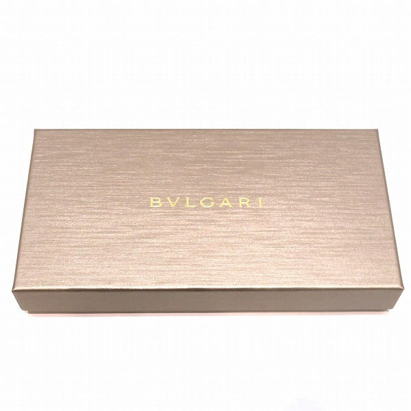 Bvlgari Karung Skin Long Wallet in Good Condition