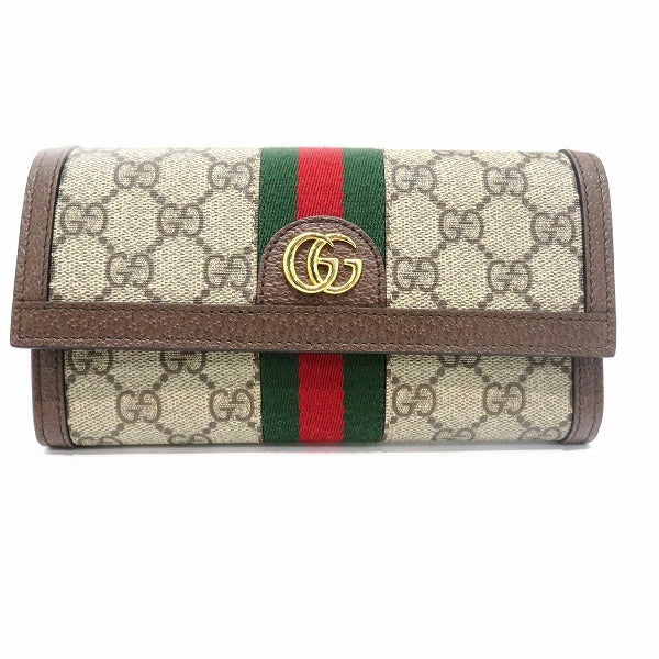 Gucci Ophidia GG Continental Wallet 735430 in Great Condition