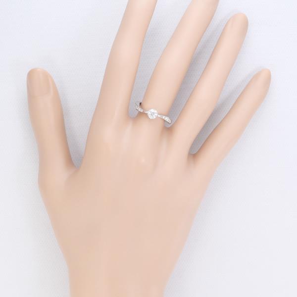 PT900 Platinum Diamond Ring 9