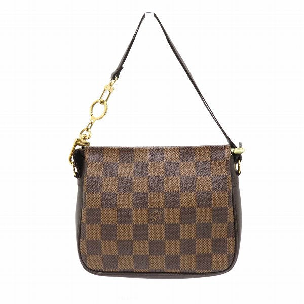 Louis Vuitton Damier Makeup Pouch N51982 in Good Condition