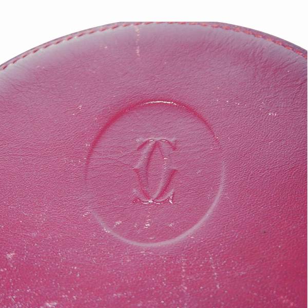 Cartier Leather Coin Case AX6469 in Good Condition