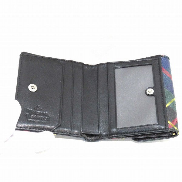 Vivienne Westwood Derby Trifold Wallet 51150010 in Good Condition