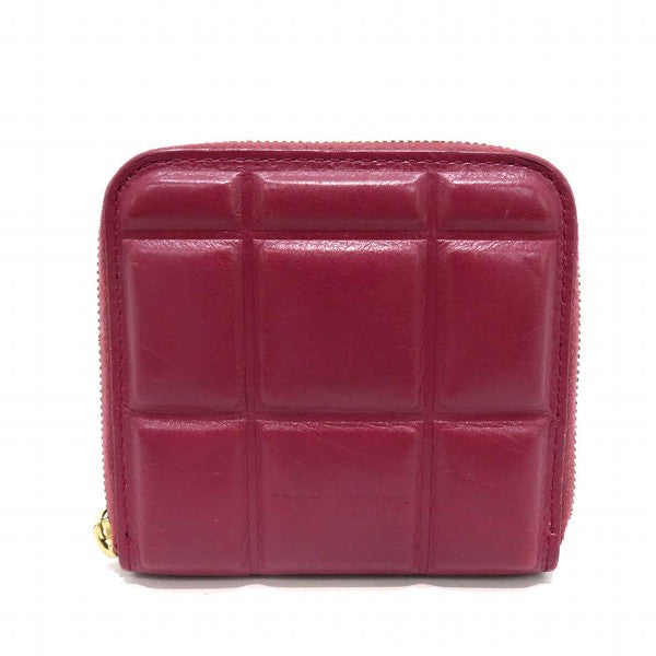 Bottega Veneta Padded Leather Zip Wallet