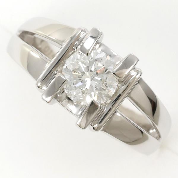 PT900 Platinum Diamond Ring 14号 1.014ct in Excellent Condition