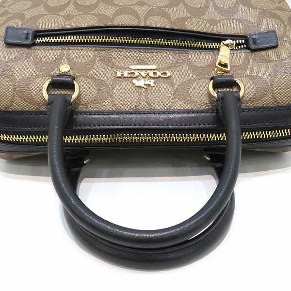 Coach Rowan Satchel Handbag F83607 in Great Condition