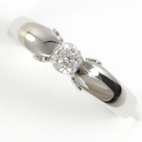 PT900 Platinum Diamond Ring 11号 VS2 0.303ct in Excellent Condition