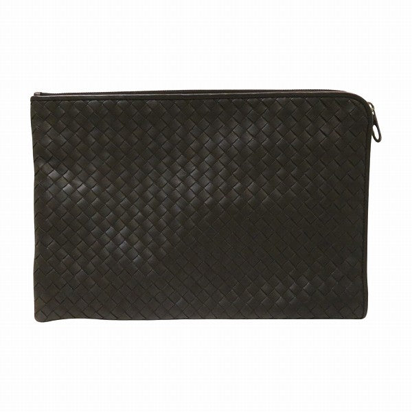 Bottega Veneta Intrecciato Leather Clutch Bag