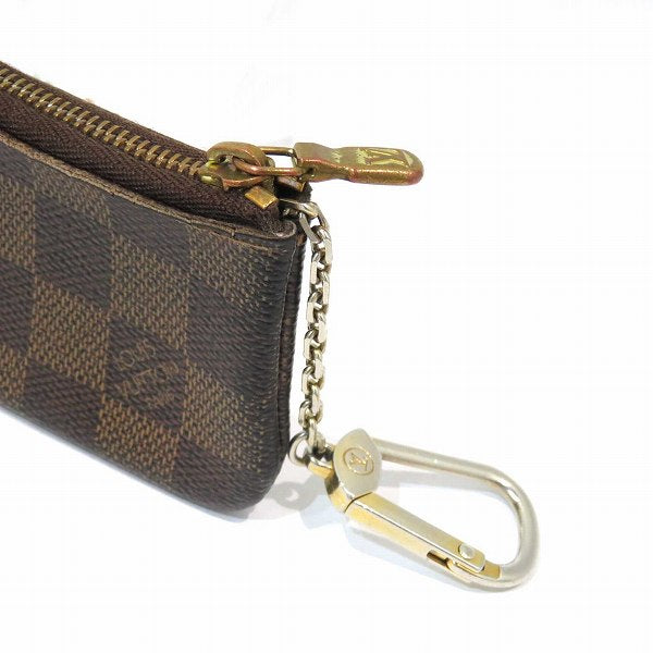 Louis Vuitton Damier Pochette Cle Coin Case N62658 in Fair Condition