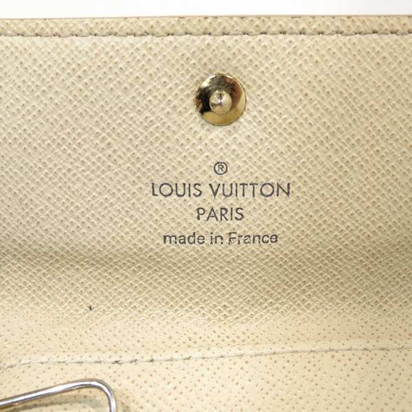 Louis Vuitton Damier Azur Key Case N60020 in Fair Condition