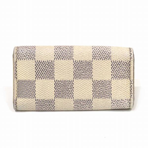 Louis Vuitton Damier Azur Key Case N60020 in Fair Condition