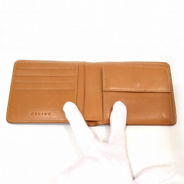 Celine Macadam Brown Bifold Wallet