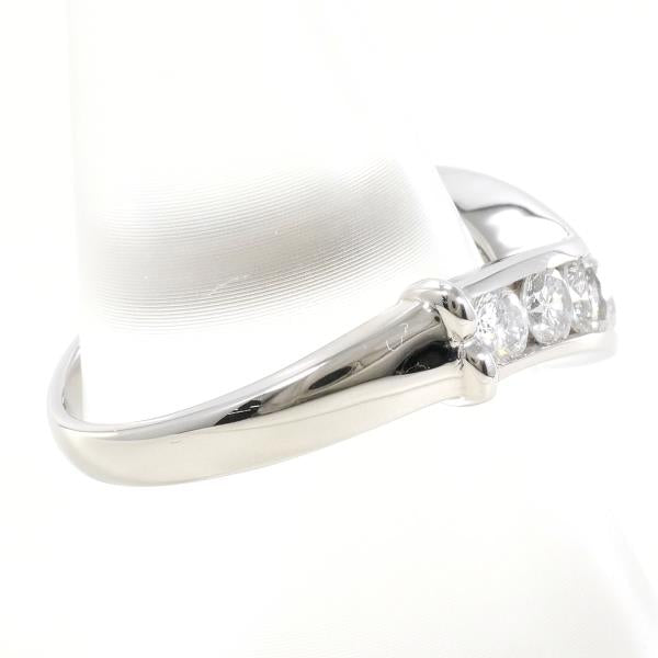 PT900 Platinum Diamond Ring 12.5