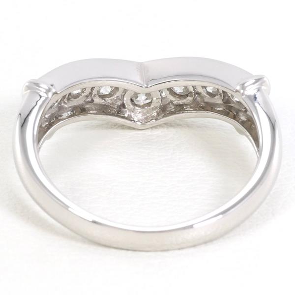 PT900 Platinum Diamond Ring 12.5