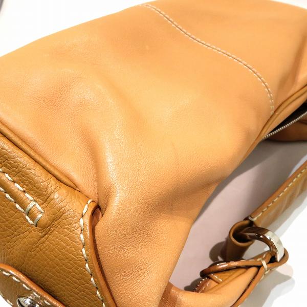 Tod's Leather Camel Shoulder Bag