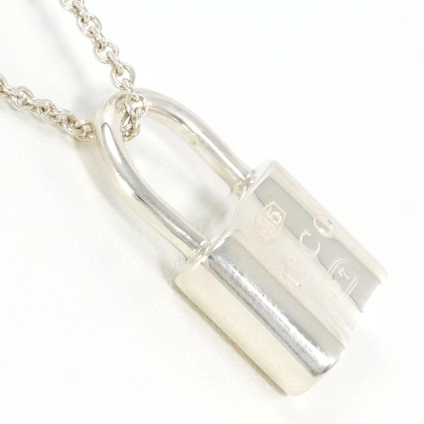 Tiffany & Co 1837 Silver Lock Necklace in Pristine Condition