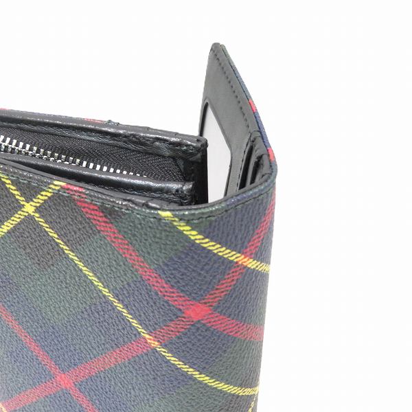 Vivienne Westwood Tartan Check Orb Long Wallet in Great Condition