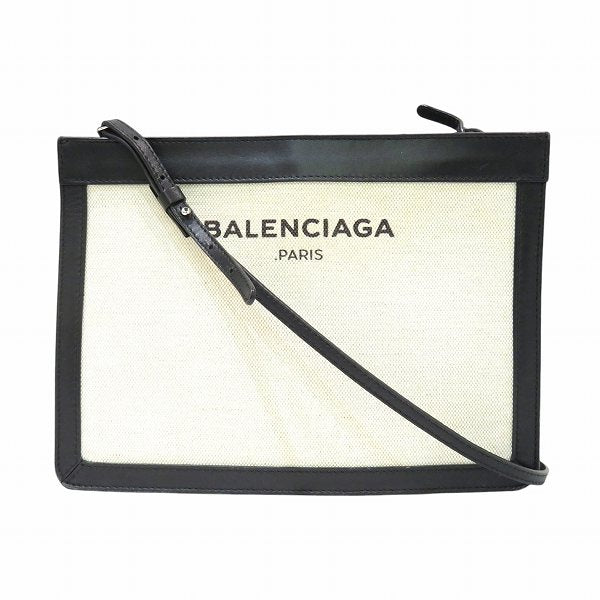 Balenciaga Navy Pochette Shoulder Bag