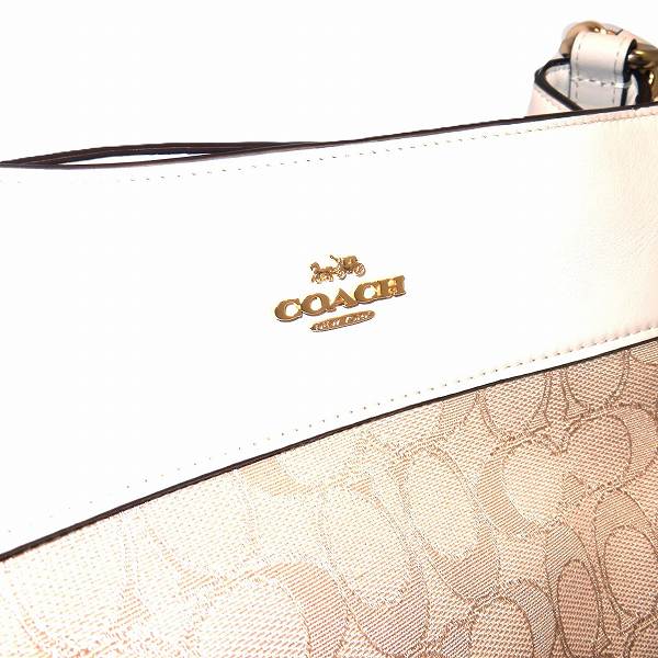 Coach Signature Tote Bag F27579 in Pristine Condition